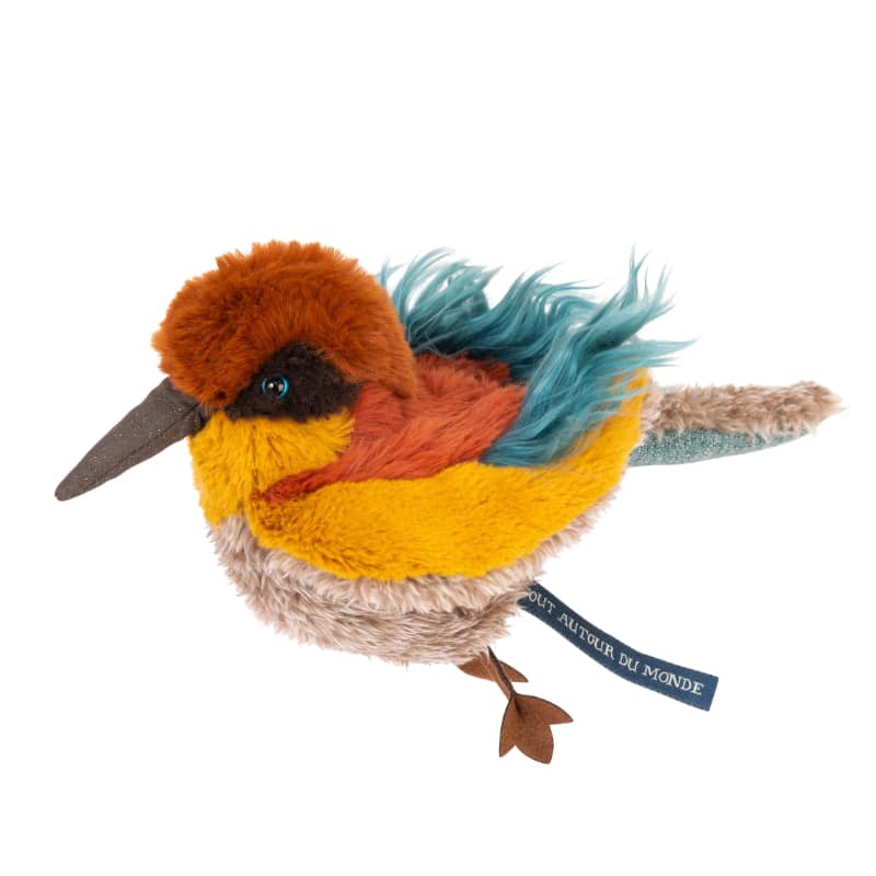 Peluche Oiseau guepier Tout autour du monde Moulin Roty