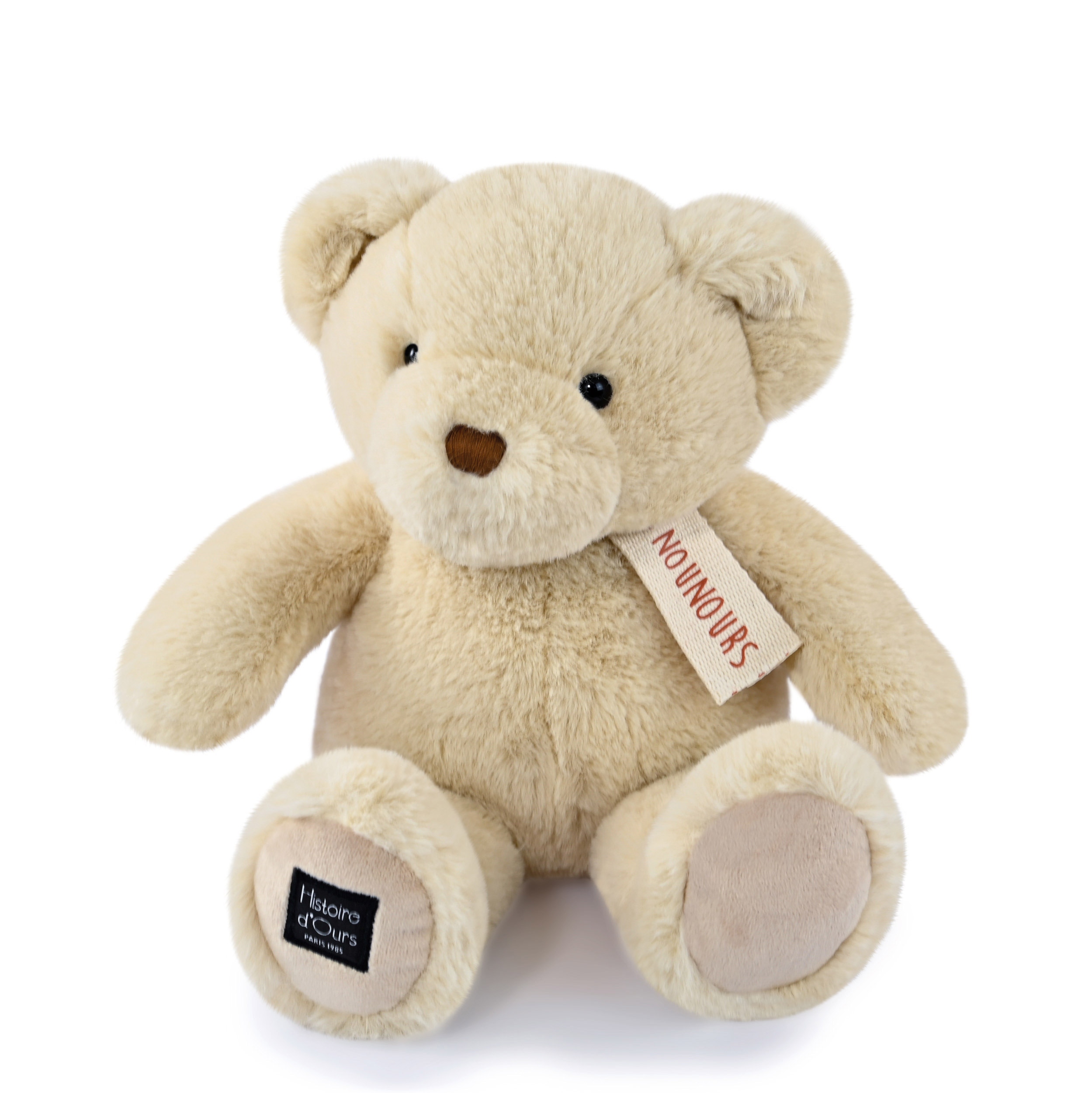 Peluche Ours vanille 28 cm Histoire d'ours