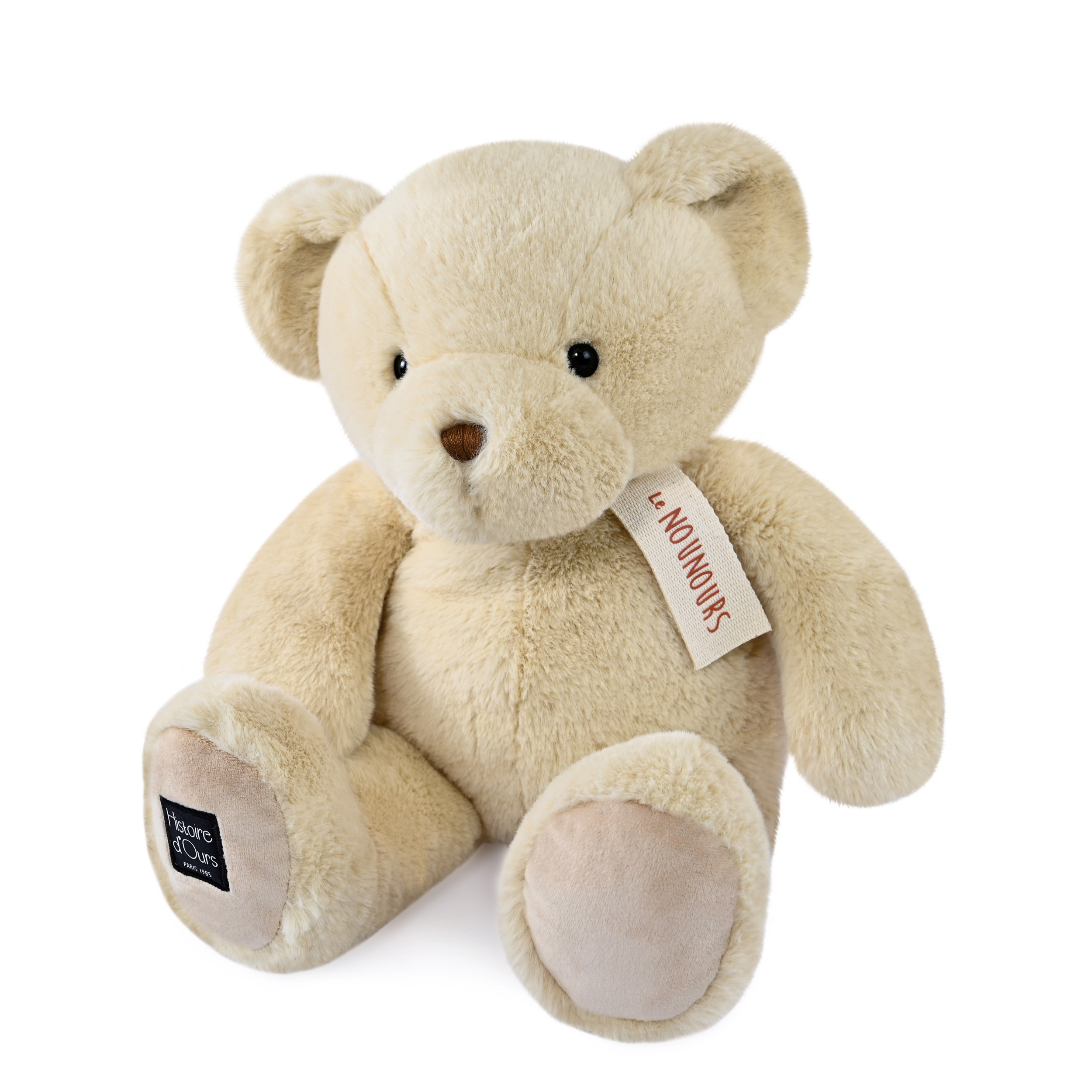 Peluche Ours vanille 40 cm Histoire d'ours