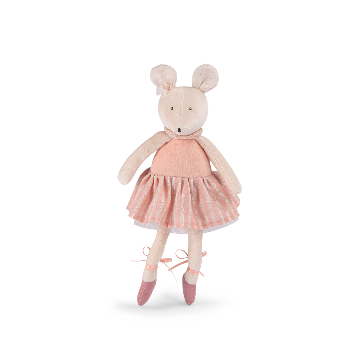 Peluche souris rose La petite ecole de danse