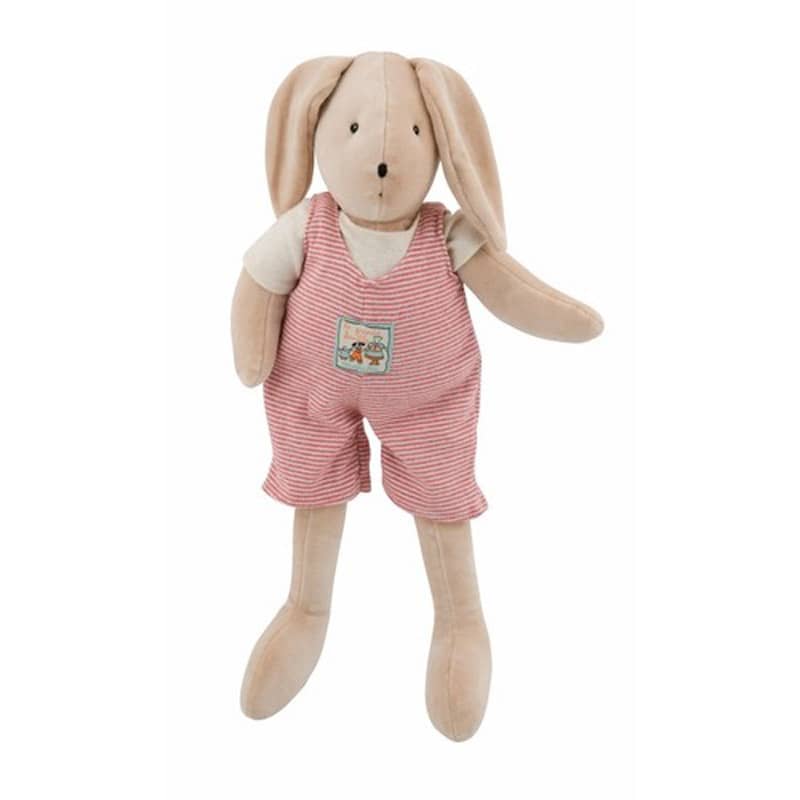 Peluche Sylvain le lapin Les Parents La Grande Famille Moulin Roty 