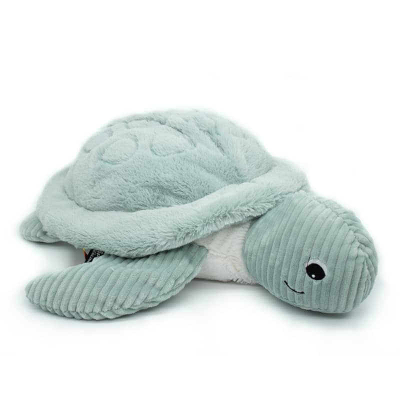 Peluche Tortue geante vert menthe Les Ptipotos Les Deglingos