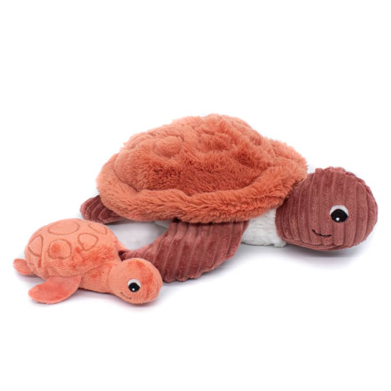 Peluche Tortue terracotta mamanbebe Les Ptipotos Les Deglingos