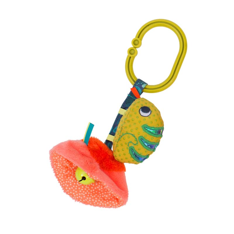 Petit cameleon d'activites a suspendre Dans la jungle Moulin Roty