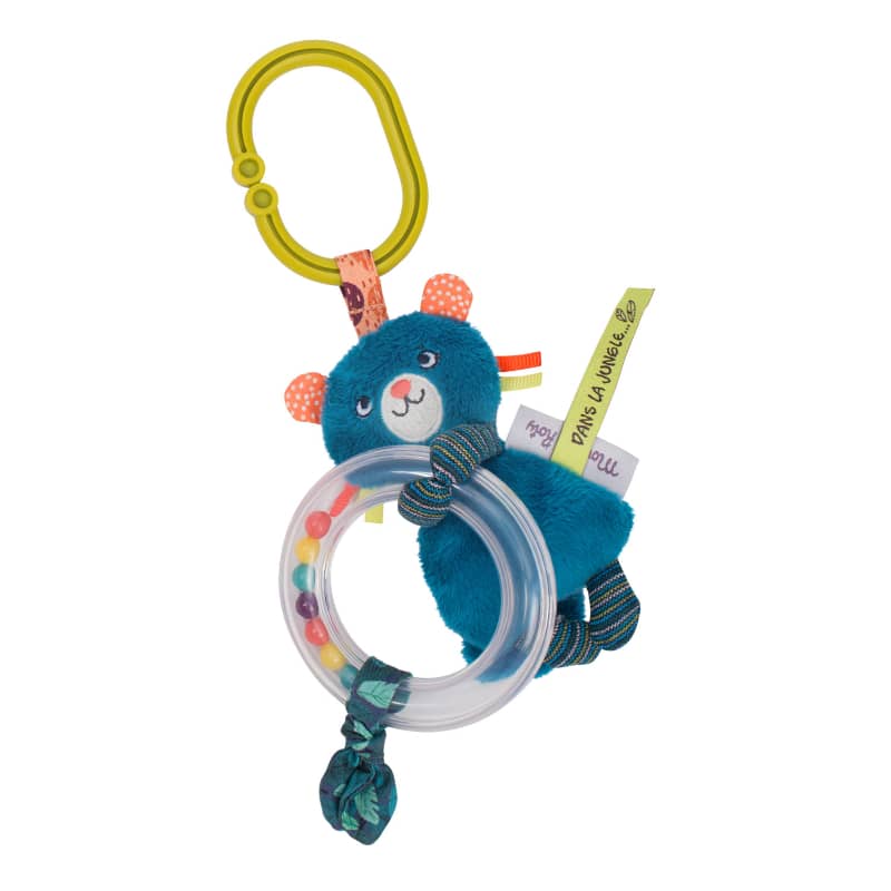 Petite panthere d'activites a suspendre Dans la jungle Moulin Roty