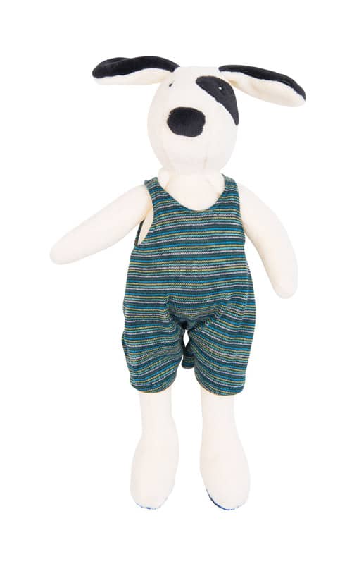 Petite peluche Julius le Chien Les ToutPetits La Grande Famille Moulin Roty