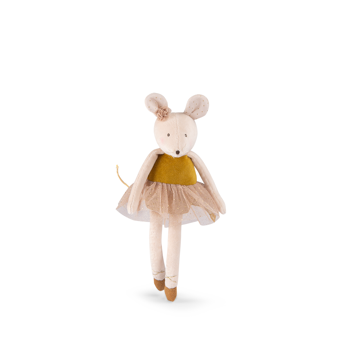 Petite peluche souris or La petite ecole de danse
