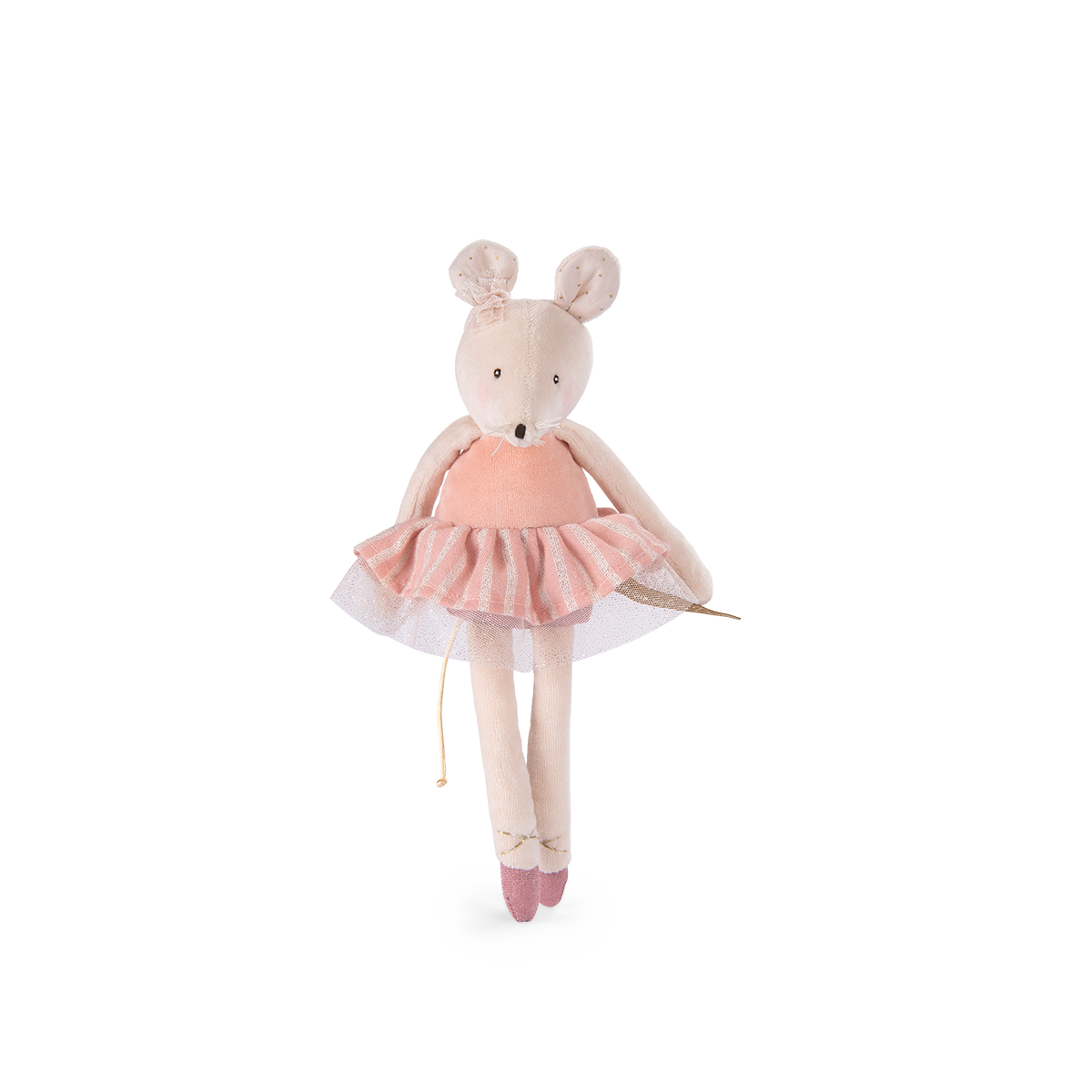 Petite peluche souris rose La petite ecole de danse