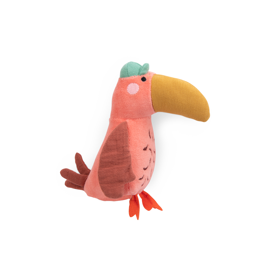 Petite peluche Toucan Les Toupitis Moulin Roty