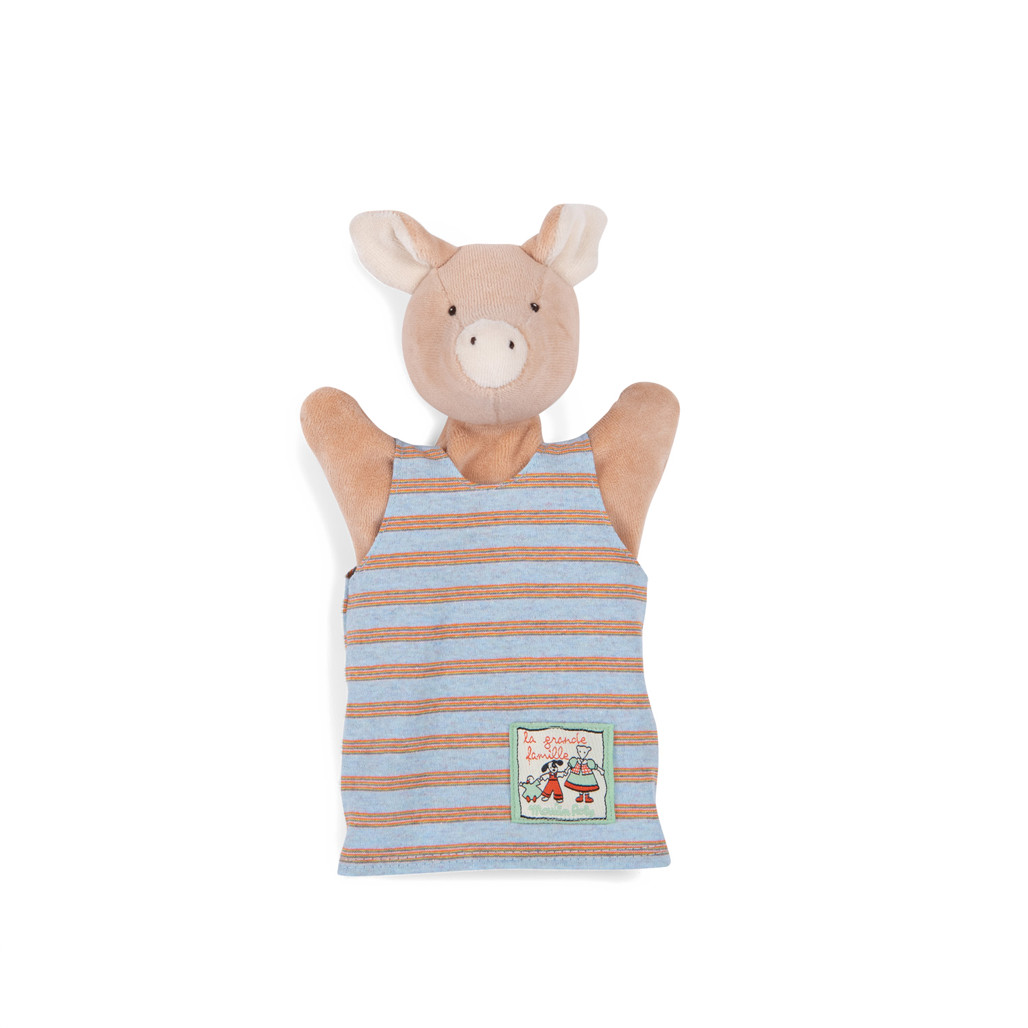 Philemon le cochon Les Marionnettes La Grande Famille Moulin Roty