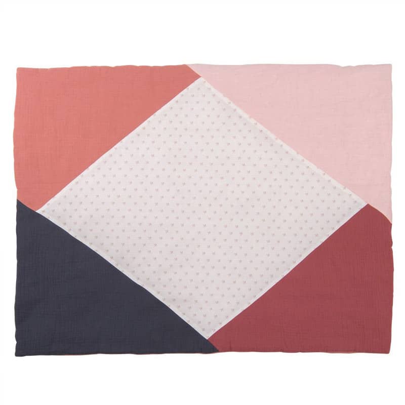 Plaid patchwork Apres la pluie Moulin Roty