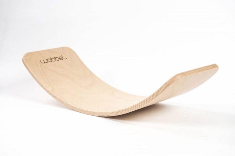 Planche d'equilibre sans feutrine Original Transparent Wobbel