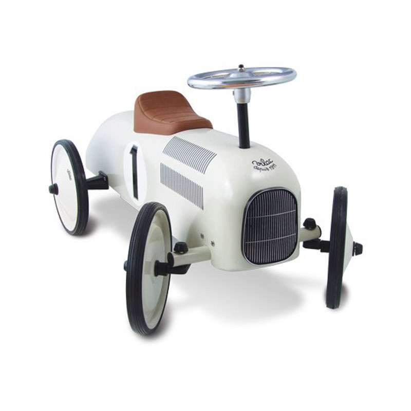 Porteur Voiture metal nacre Vilac 
