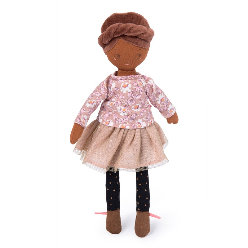 Poupee Mademoiselle Rose Les Parisiennes Moulin Roty