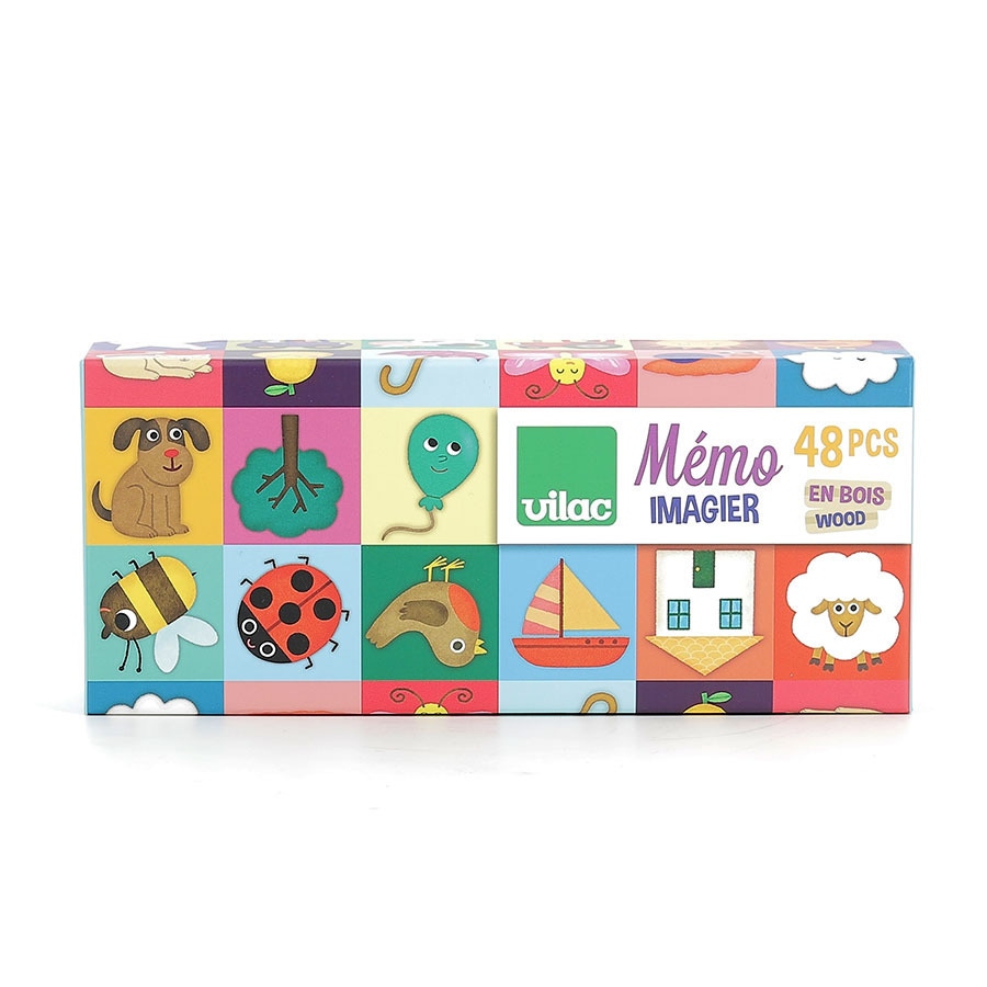 Mémo imagier Mélusine Vilac