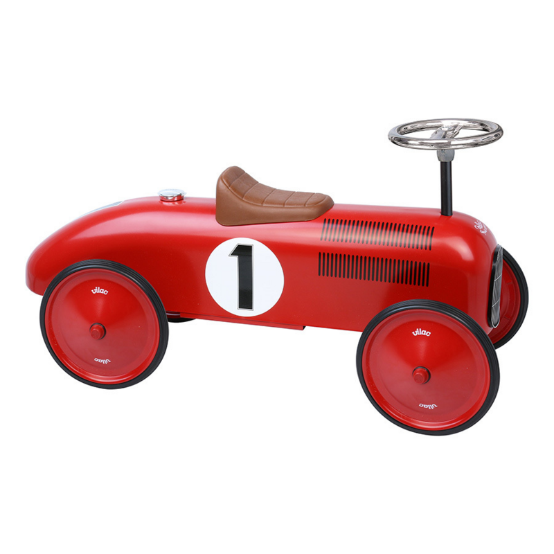 Porteur voiture vintage rouge Vilac