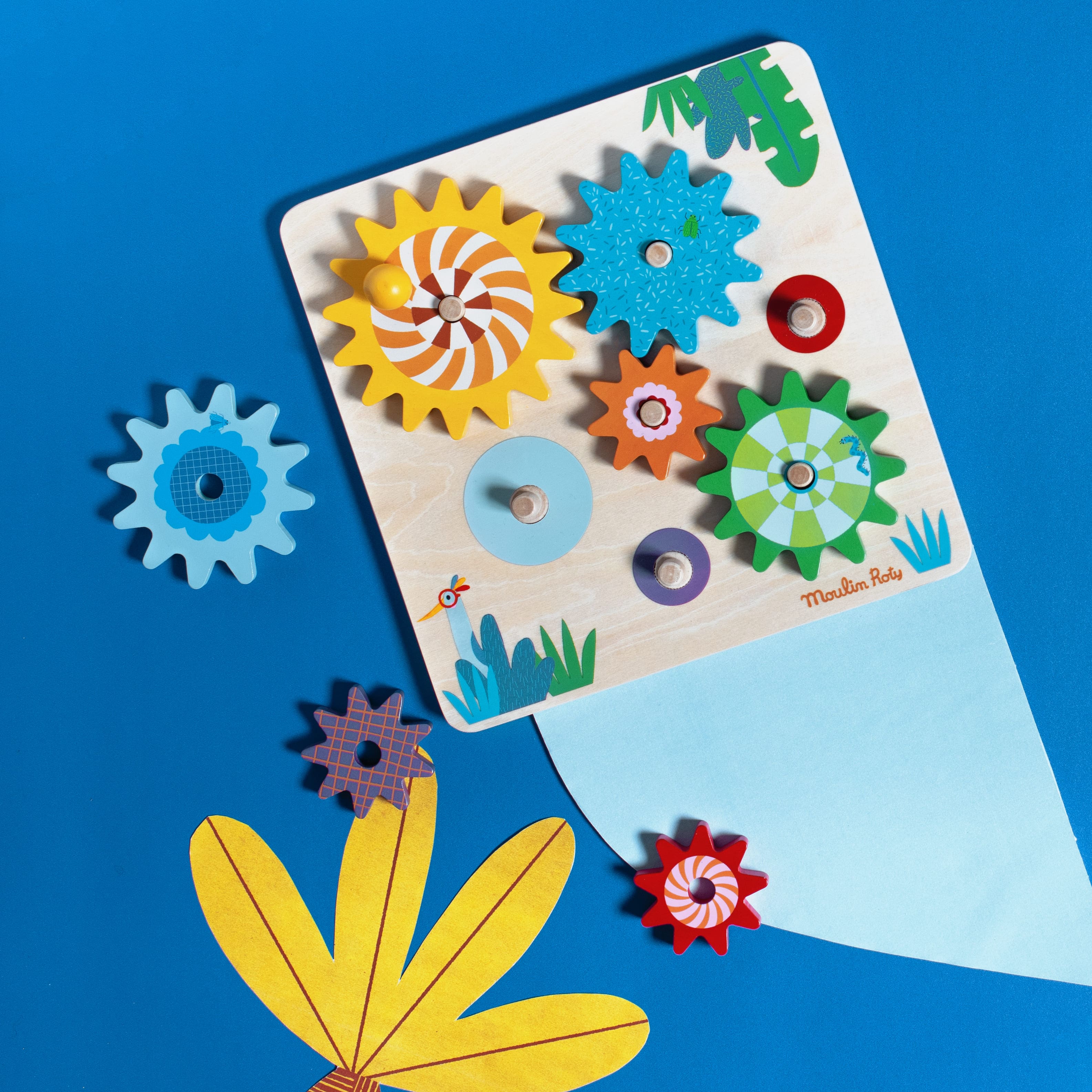 Jeu d'engrenages Les Toupitis Moulin Roty