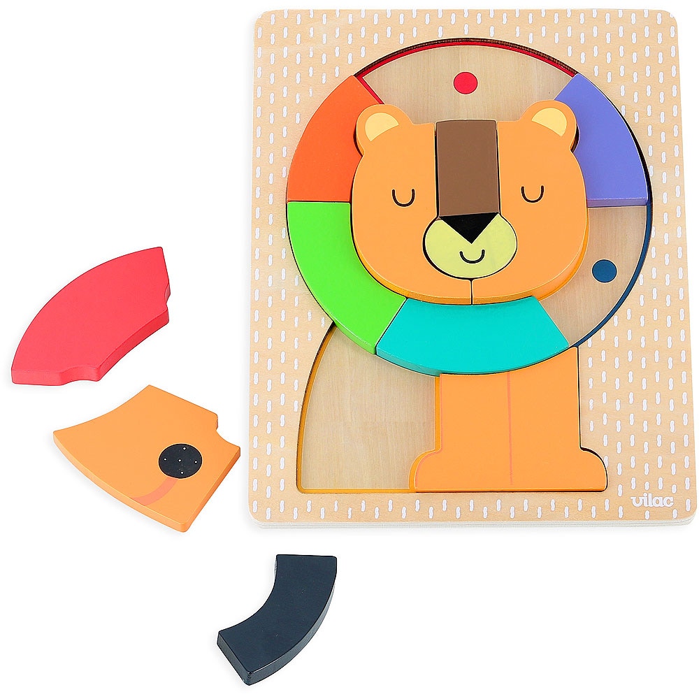 Puzzle a encastrer Lion Andy Westface Vilac