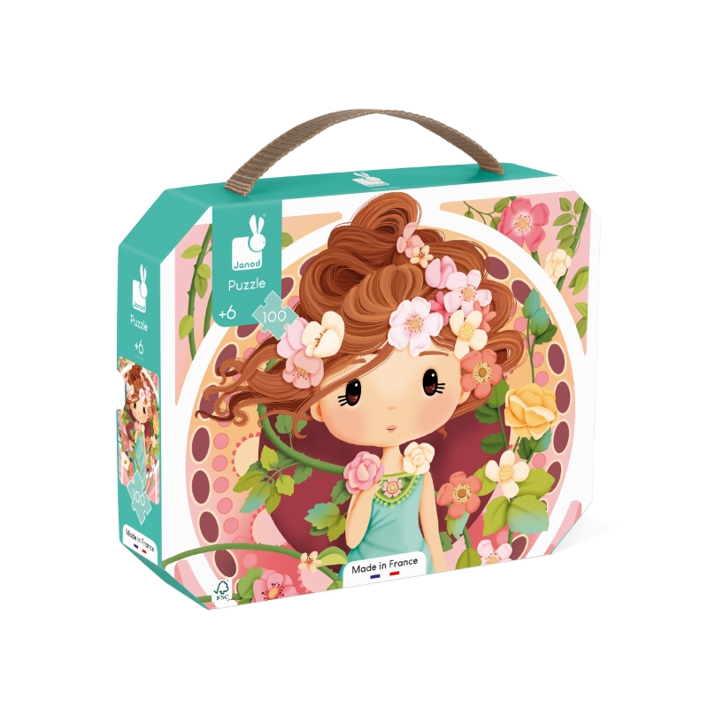 Puzzle inspiration mucha  100 pcs Janod