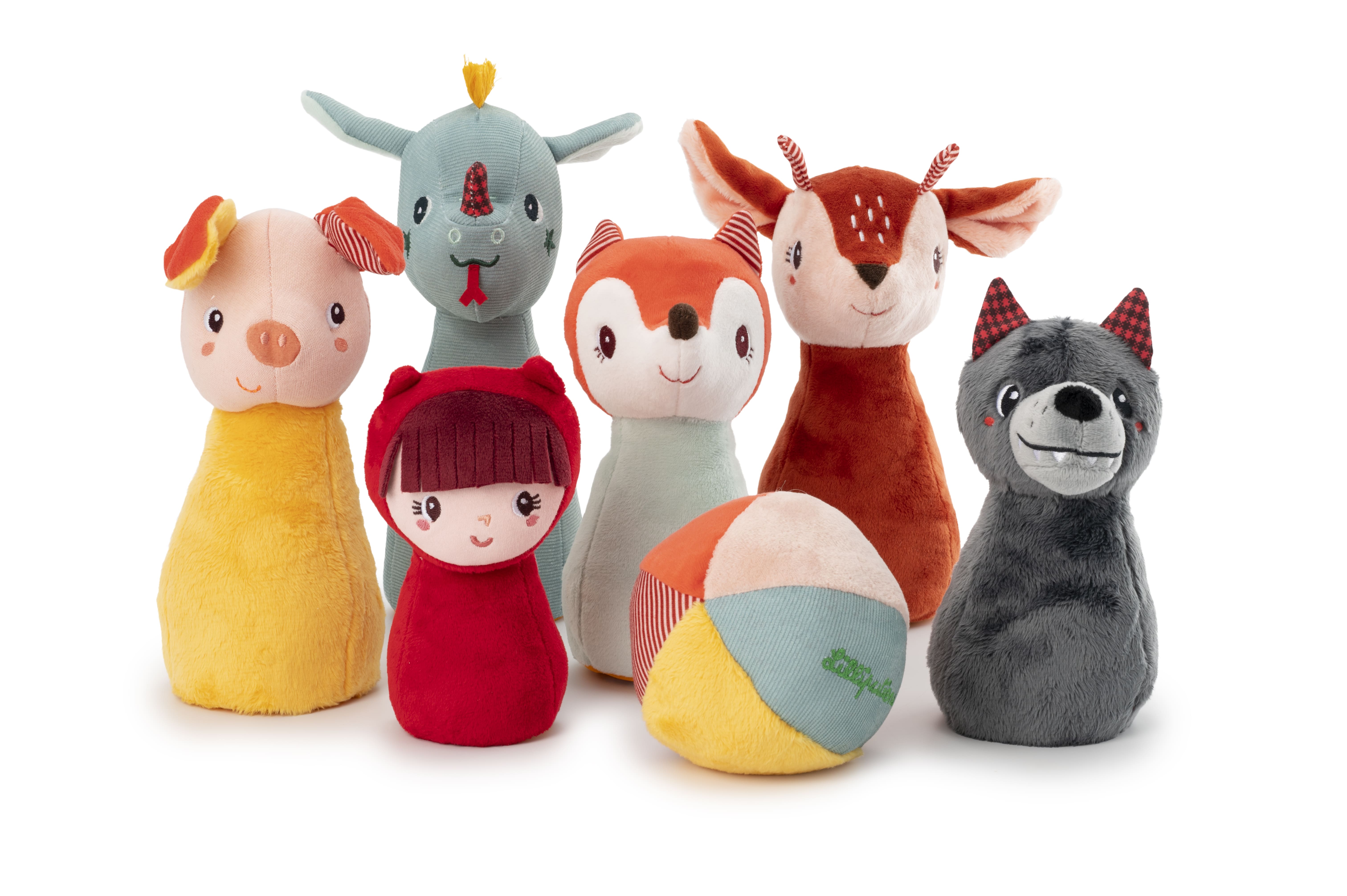 Quilles en tissu Foret Lilliputiens