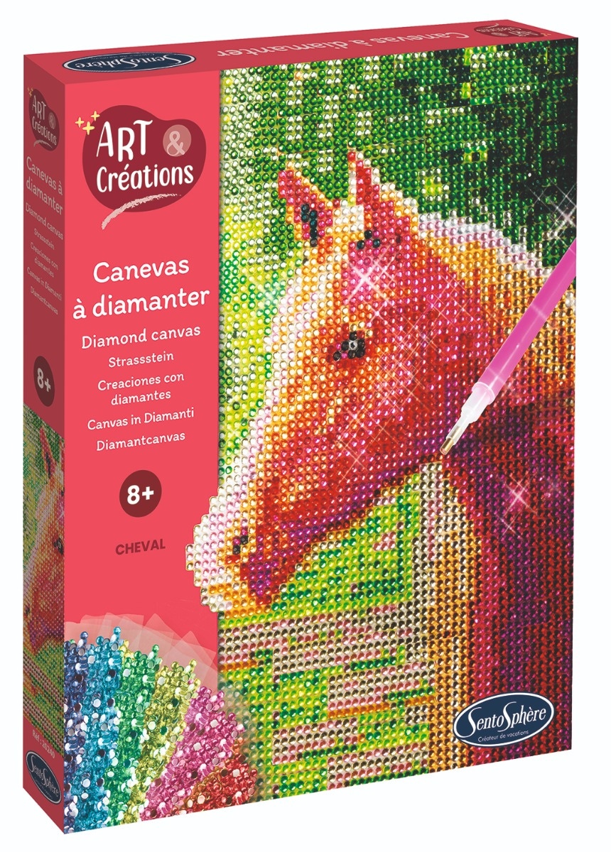 Canevas à diamenter Cheval Sentosphère