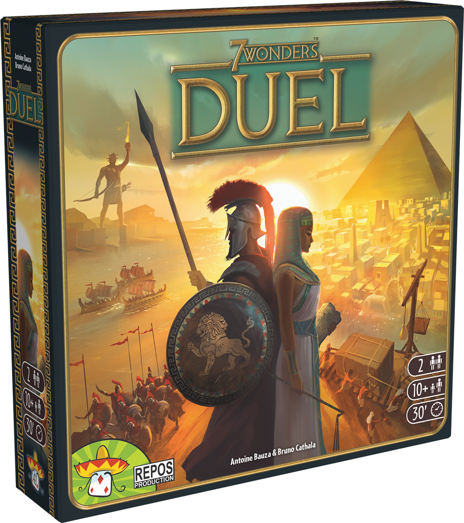 7 Wonders Duel Asmodee - vue 10