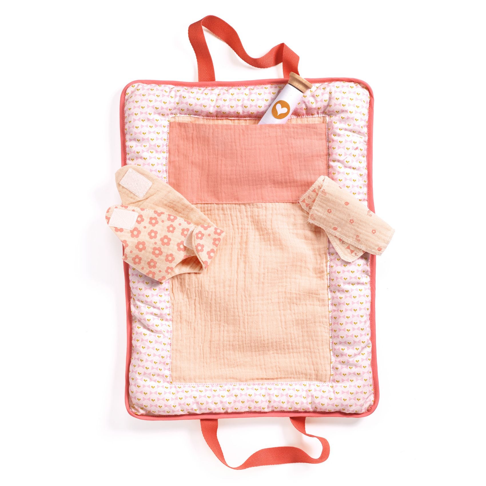 Sac a langer poupon Pink Peak Pomea Djeco