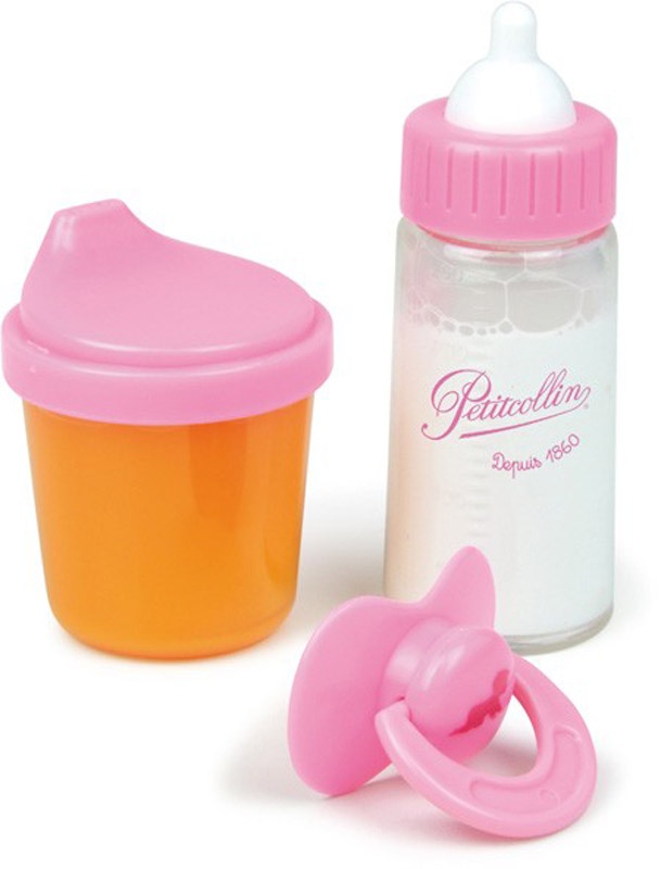 Set de 2 biberons et sucette Petitcollin