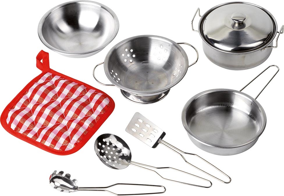 Set de cuisine enfant en metal Goki