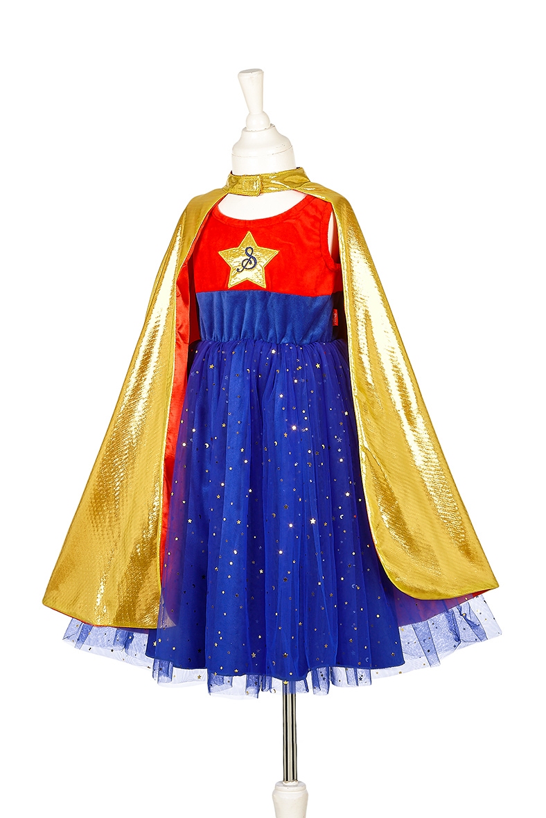 Déguisement Supergirl avec cape 5-7 ans Souza 