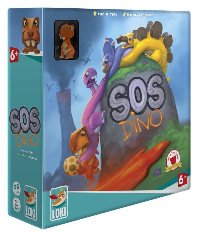 SOS Dino Jeu de societe Loki