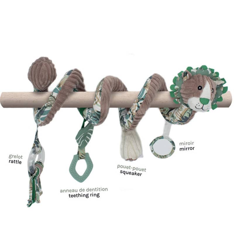 Spirale d'activites Jelekros le lion Les Deglingos