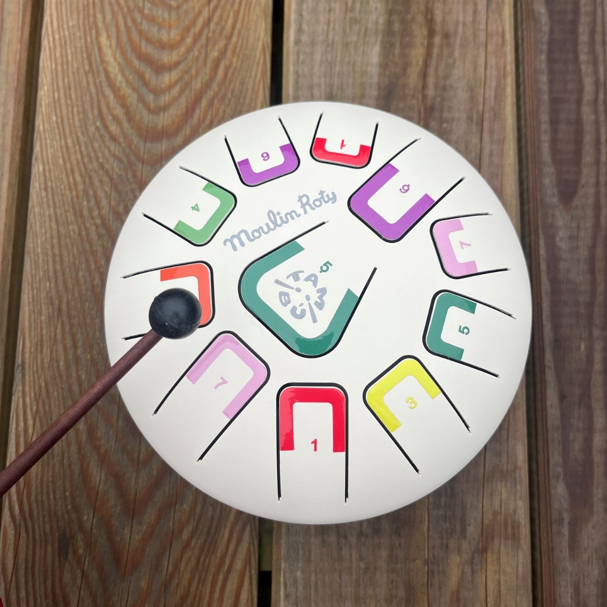 Tambour à languettes Après la pluie Moulin Roty