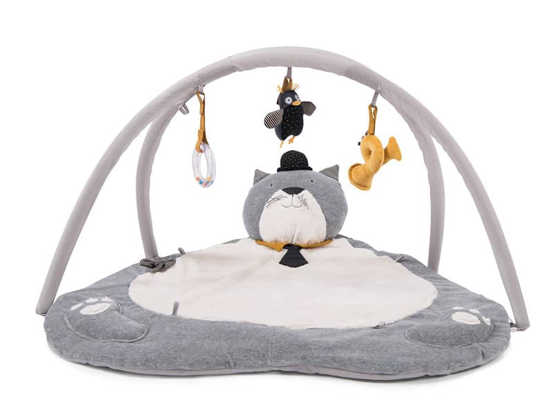 Tapis arche d'activites Les Moustaches Moulin Roty