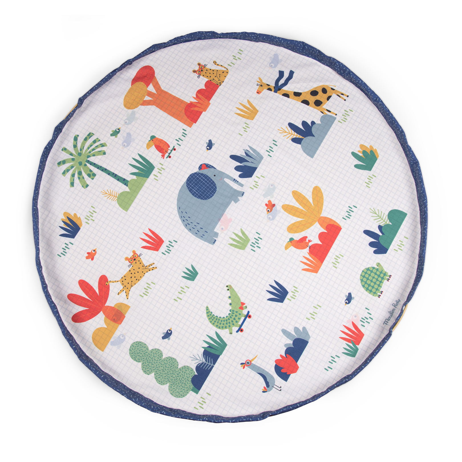 Tapis de jeu  sac de rangement Les Toupitis Moulin Roty