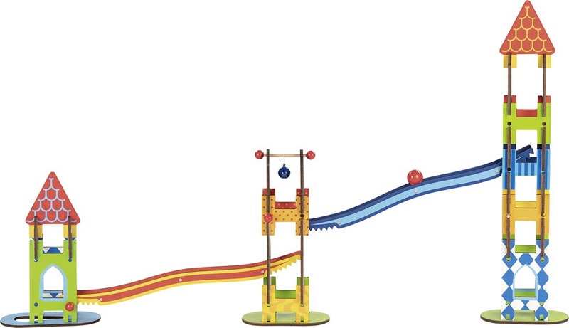 Toboggan a billes Chateau Goki