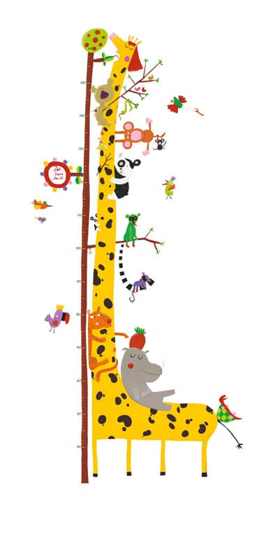 Toise Stickers Les z'amis d'Amazonie Djeco