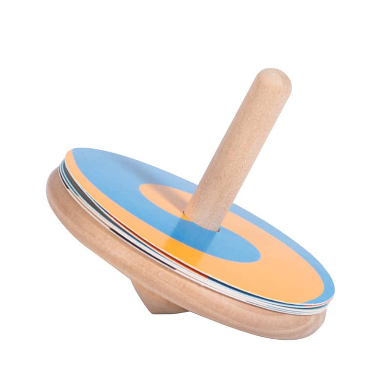Toupie optique en bois Les Petites Merveilles Moulin Roty