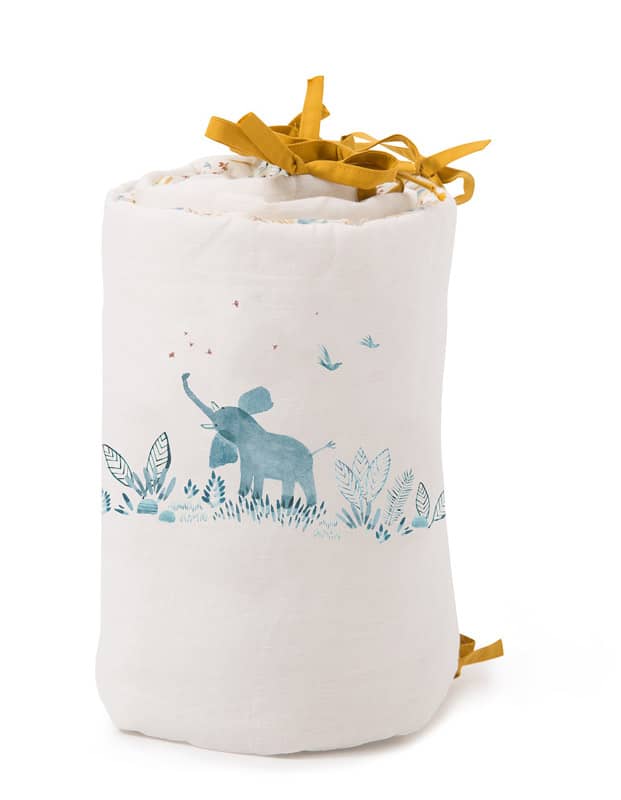 Tour de lit beige Sous mon baobab Moulin Roty