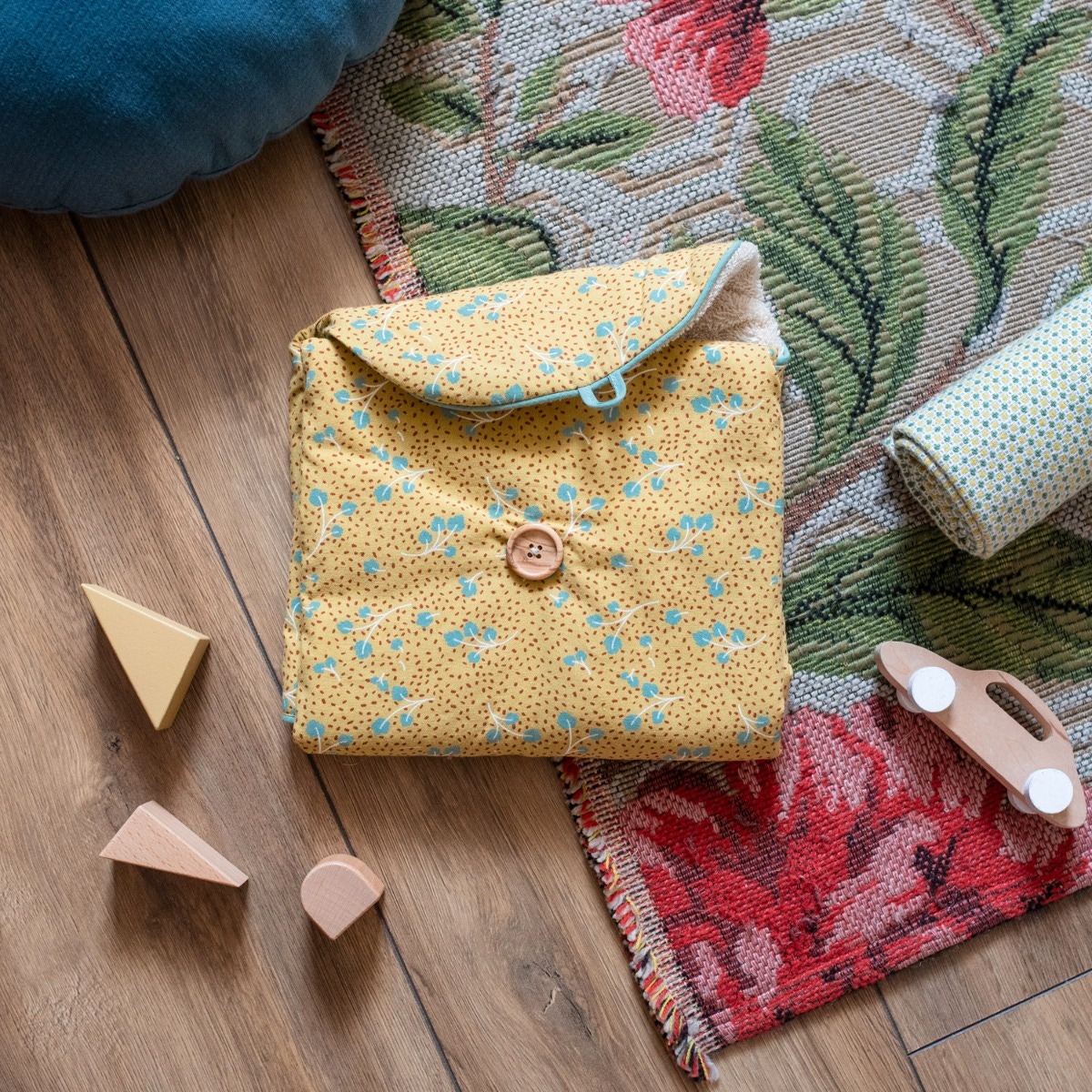 Matelas à langer nomade Trois petits lapins