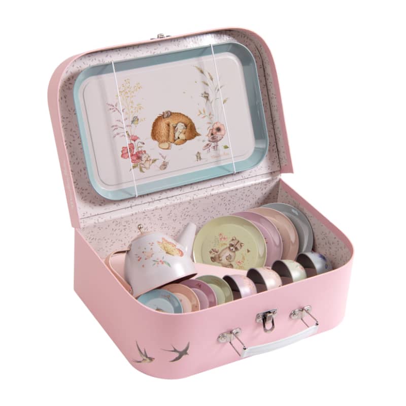 Valise dinette a the Les Rosalies Moulin Roty
