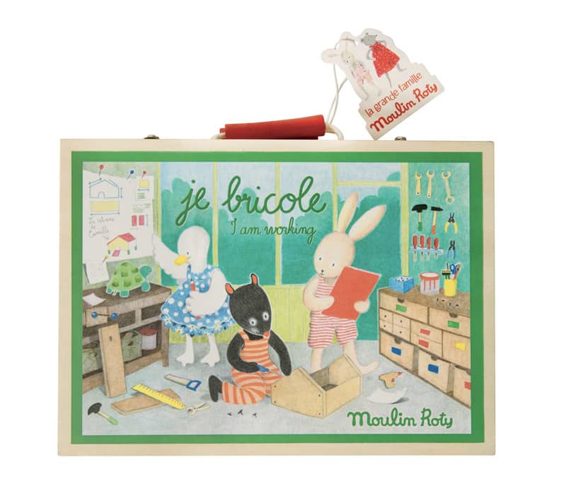 Valise Je bricole La Grande Famille Moulin Roty