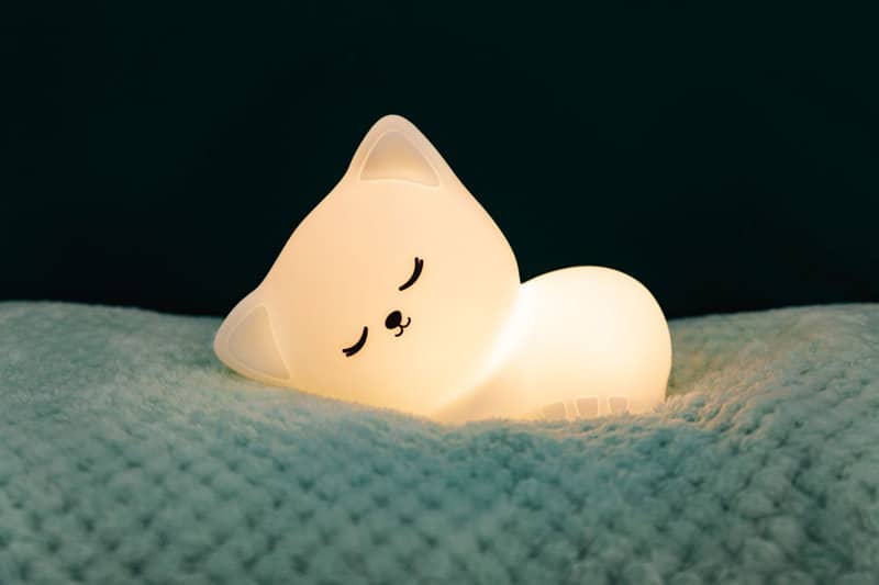 Veilleuse chat Lil'cat Blanc Little L