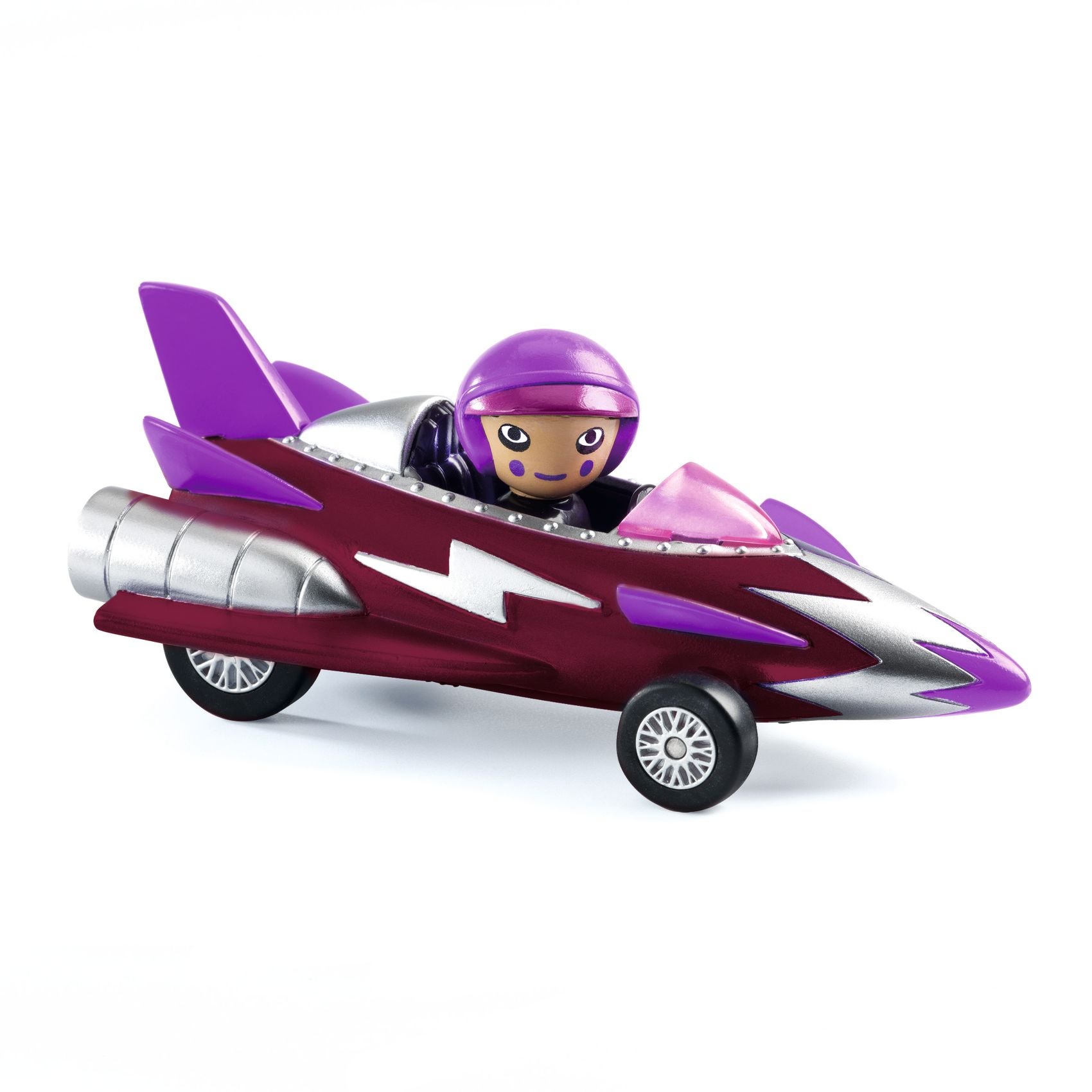 Voiture Crazy Motors Miss Burgundy Djeco