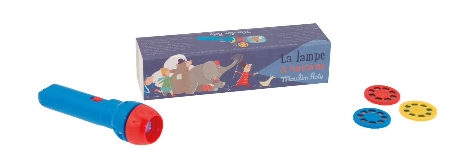 Lampe a histoires Les Petites Merveilles Moulin Roty 