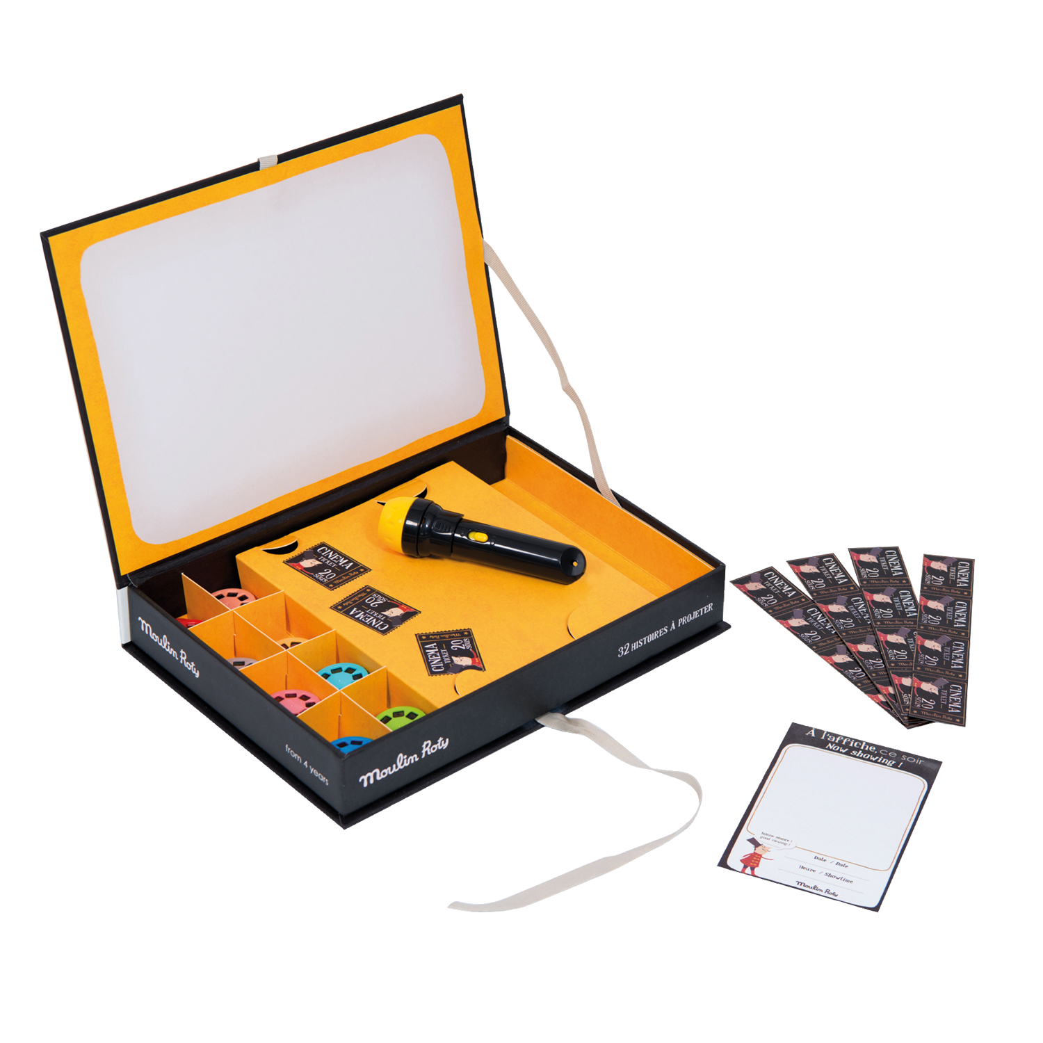 Coffret cinema 32 histoires du soir Les Histoires du Soir Moulin Roty