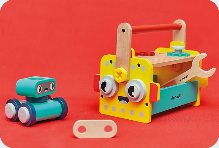 Idées cadeau enfant : le chantier
