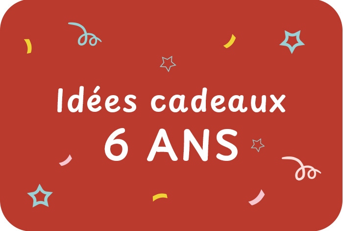 Idées cadeaux de Noël 6 ans